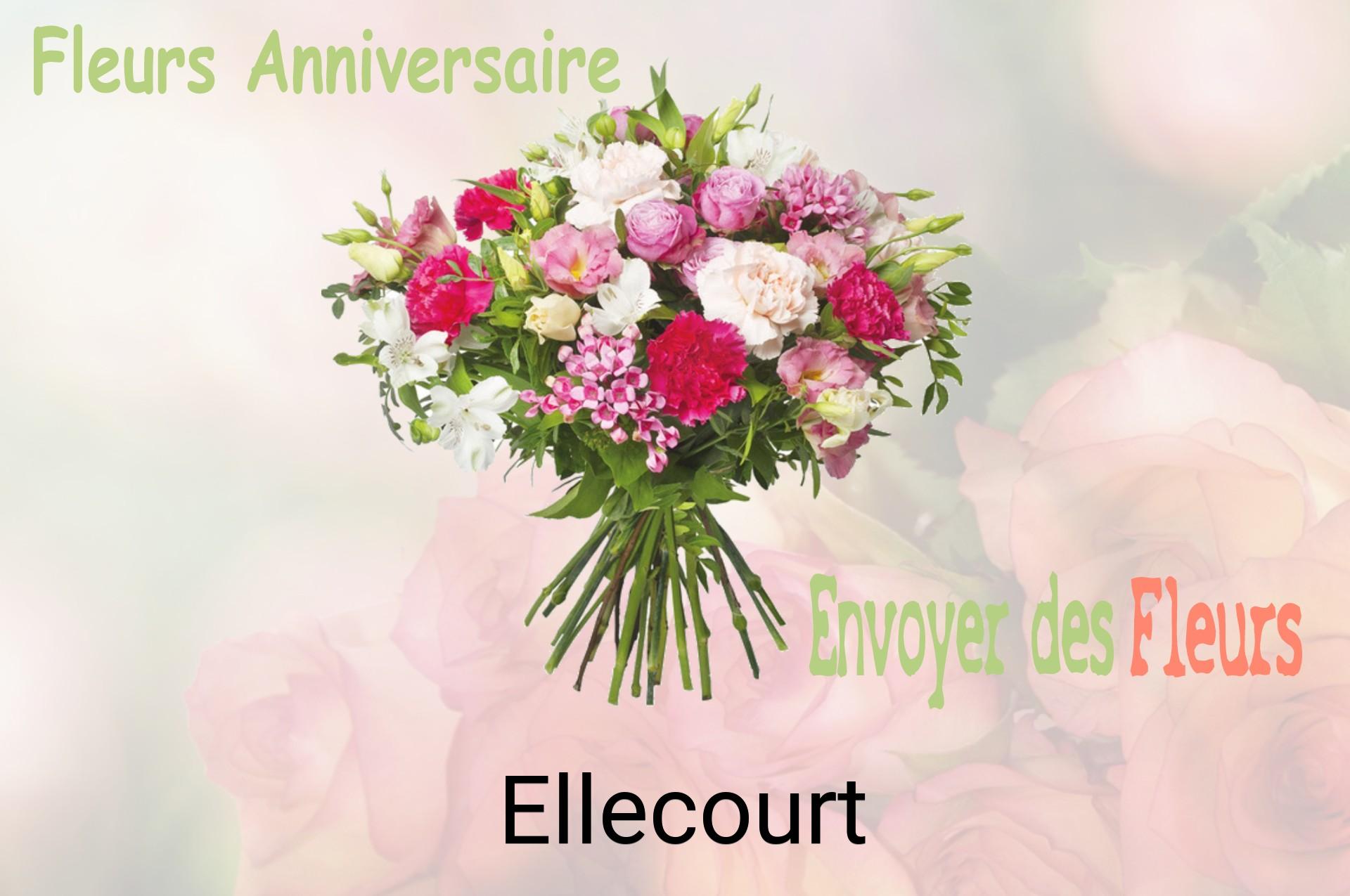 Bouquet de fleurs d’anniversaire livré à Ellecourt